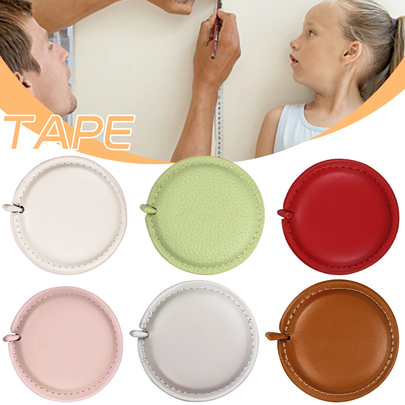 

Выдвижная двухсторонняя измерительная лента для тела, миниатюрный инструмент для измерения высоты для резки искусственной ткани