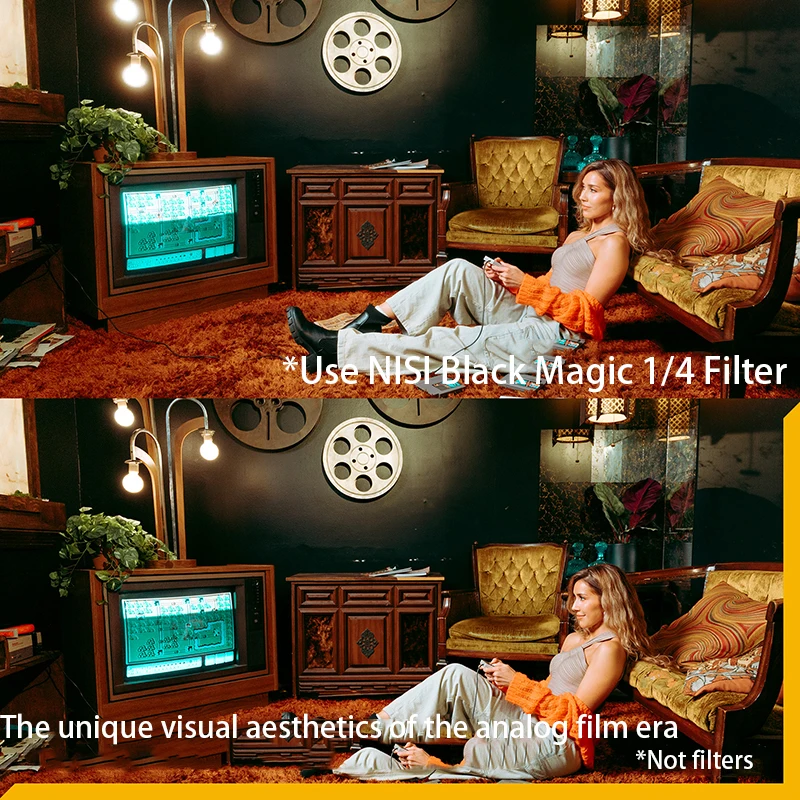 NiSi Black Magic Filter 49 67 72 77 82 95 мм Hazy Mirror Смягчающее зеркало Умягчающее зеркало Hollywood Movie Beauty Creative Portra (art.: 3920d33ee0540) - 3920d33ee0540