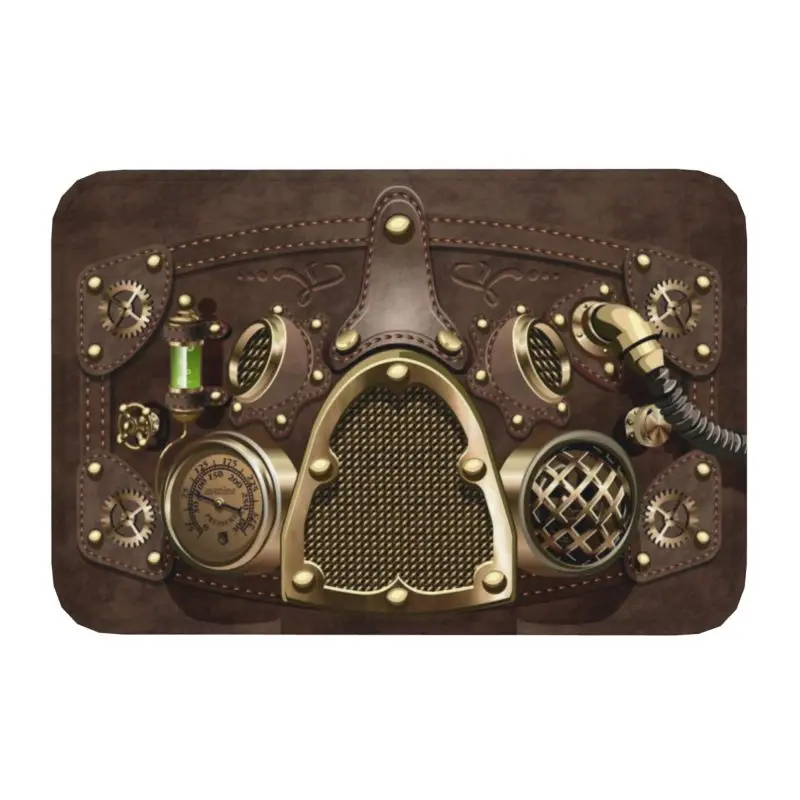 Кожаные напольные двери в стиле стимпанк кухонные коврики противоскользящий