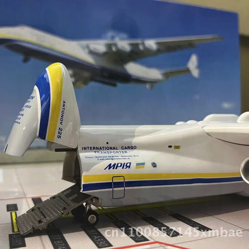 Масштаб 1:200 Антонов AN225, большая грузовая транспортная модель самолета, 44 см, имитация украшения из смолы для коллекционеров и молодежи (art.: 3920d23a8317b) - 3920d23a8317b