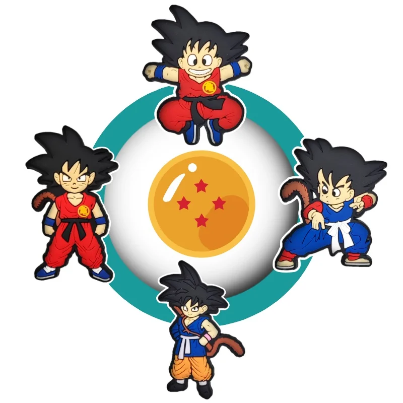 Аксессуары для обуви Crocs Dragon Ball Z украшение Crox аниме Подвески Croc дизайнерские