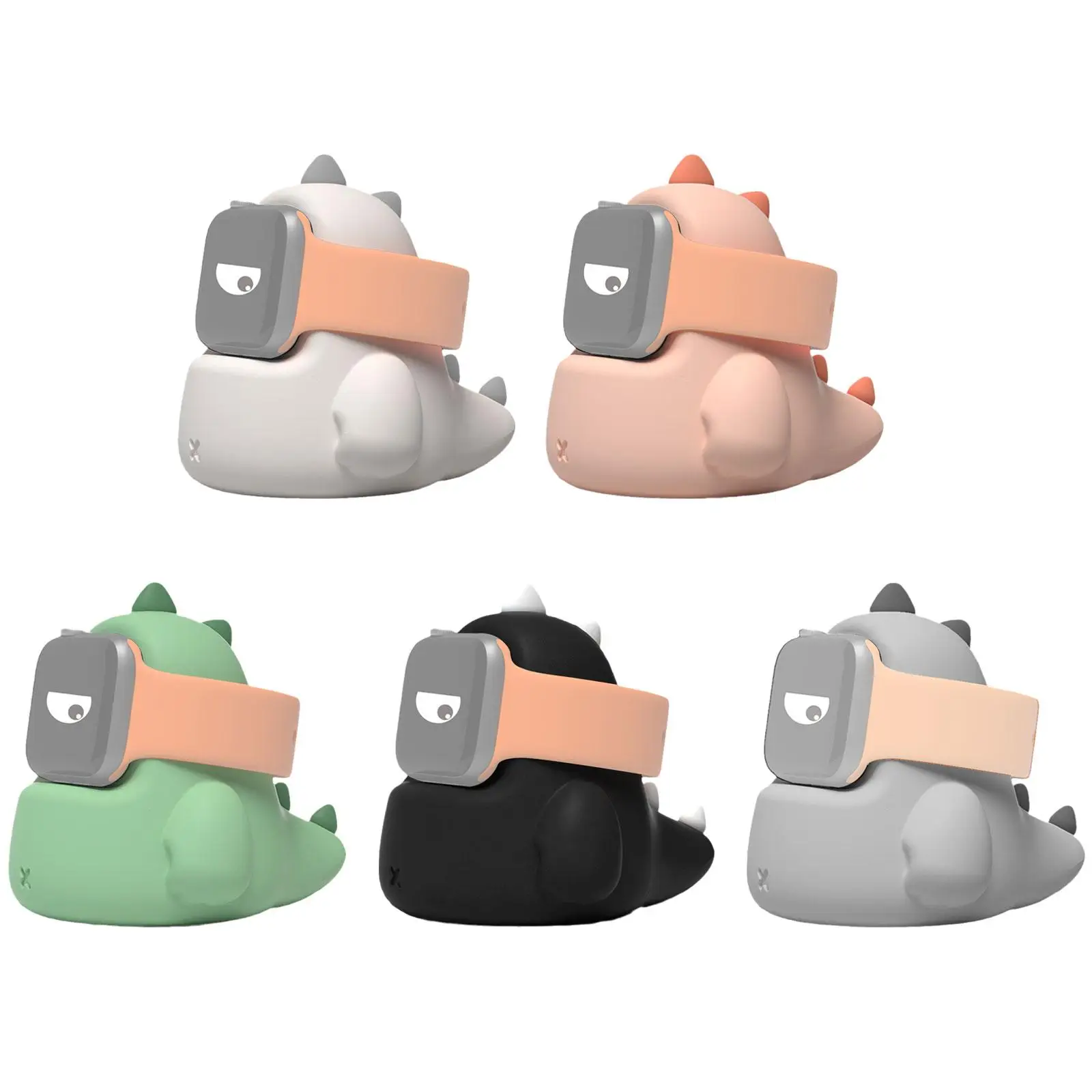 Dinosaur Silicone Charger Stand Holder Station Dock for Apple watch for iwatch Storage Accessories