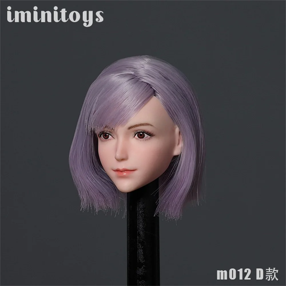 Масштаб 1/6, милая Женская фигурка-солдат Iminitoys M012 бледная кожа, подходит для 12 дюймов PHicen TBleague, фигурка, модель куклы