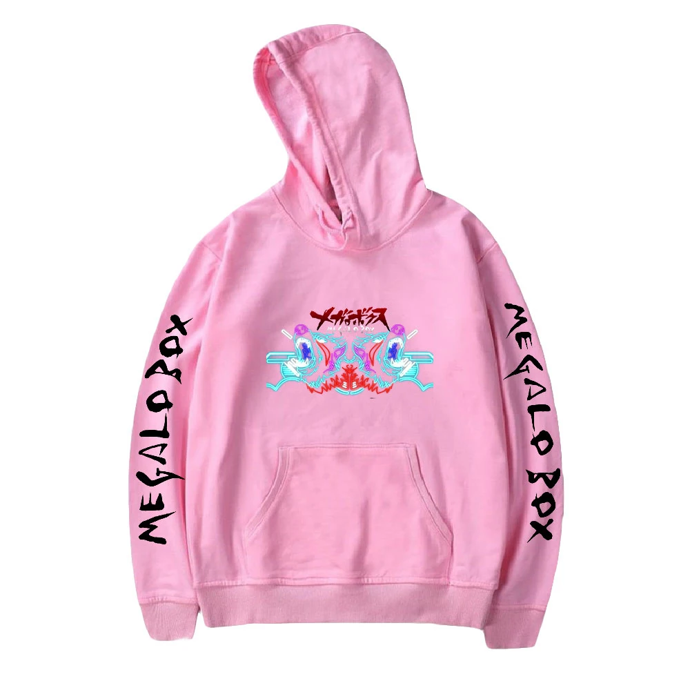 

Толстовка с капюшоном в стиле аниме Megalo Box, свитшот с принтом «гризли медведь и никогда не сдавайся» для мужчин и женщин, уличная одежда овер...