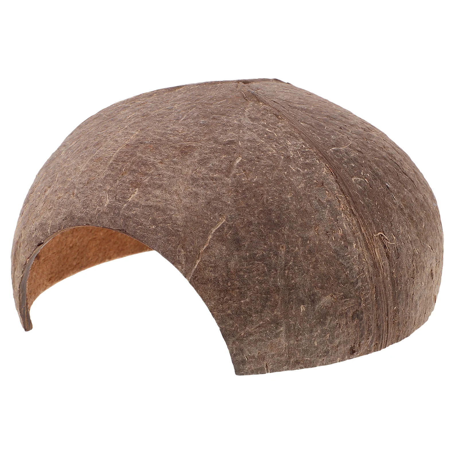 Укрытие из скорлупы кокоса скрывающее место для рептилий леопардовый принт змея