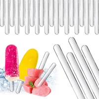 20 100pcs reusable cakesicle acrylic ice cream sticks pop cakesicle cake candy sticks ice lollies diy crafts
