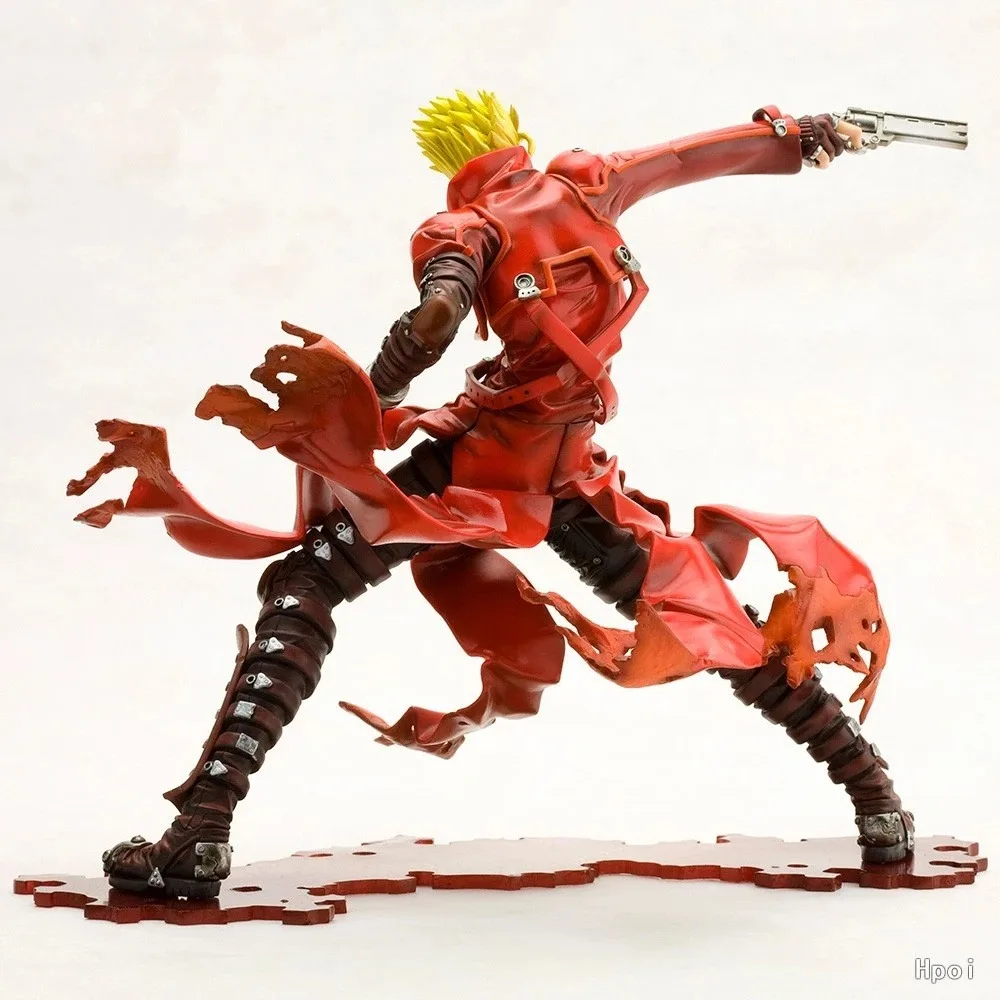 Фото 【JM】100% Оригинальный, в наличии: Коллекционная серия Garage Kit Kotobukiya ARTFX J Trigun: Badlands Rumble Vash The Stampede Kuro-Neko №3