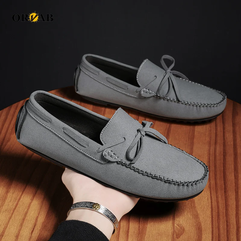

Mens Loafers Shoes Luxury Brand Fashion Men Casual Shoes Driving Moccasin Men Soft Comfortabl Luxury Sneakers Flat Soulier Homme