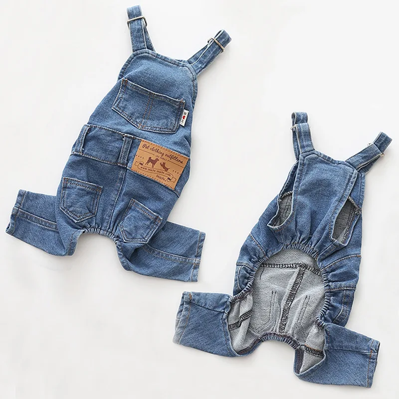 

Summer Pet Clothes Fashion Cowboy Quadruped Dog Vest Teddy Schnauzer French Bulldog Small Medium Luxury Dog Clothes Dog Supplies
