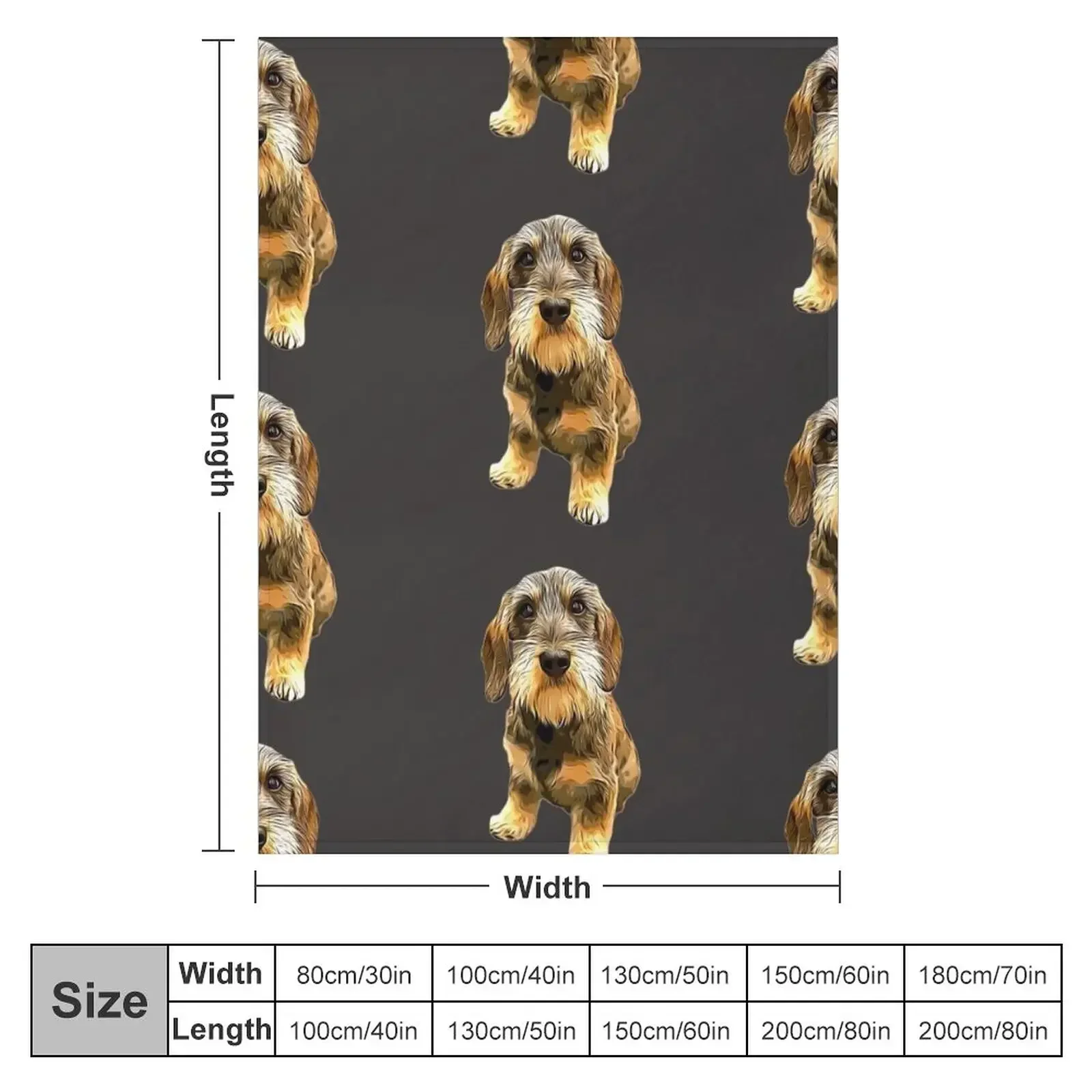 Такса с волосами красавица! Декоративные кроватки одеяла из фланелевой ткани