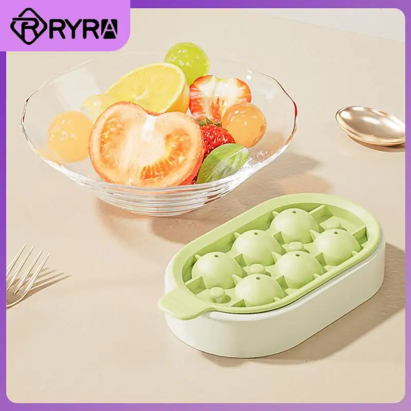 

Silicone Multi-layer Ice-tray Saving Space Mold Spherical Easy Demoulding Ice Lattice Ice Grinding Tool Soft Bottom Hygienic New