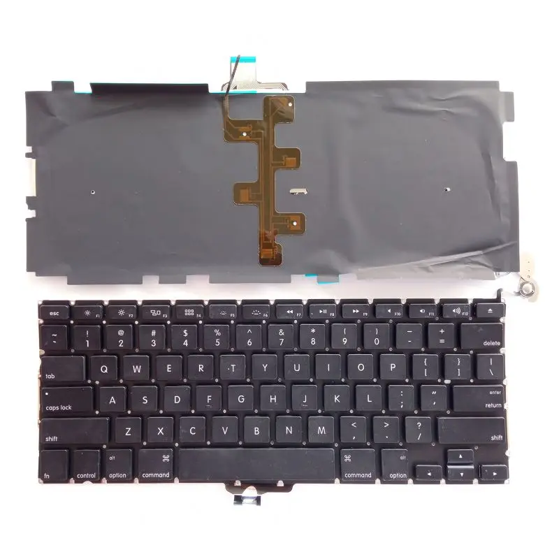

Новая клавиатура для ноутбука с винтовой подсветкой для Macbook Pro 13 дюймов A1278 2009 2010 2011 2012 лет