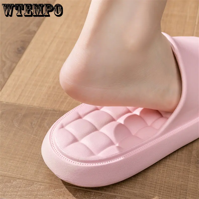 WTEMPO Casual and Soft Women's Eva Flip Flops Thick Sole Slippers for Summer and Indoor Bathroom Shoes Wholesale Dropshipping
