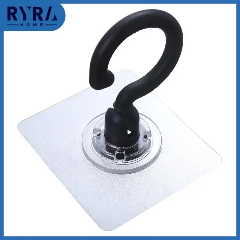 

Wall Key Hanging Strong Hook 1pc Storage Holders Door Back Coat Hook Wall Hooks For Keys Towels Kitchen Bathroom Household