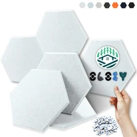 soundproof hexagon panel 3pcs wall decals acoustic treatment sound absorbing panels room sound insulation sound proof wall panel