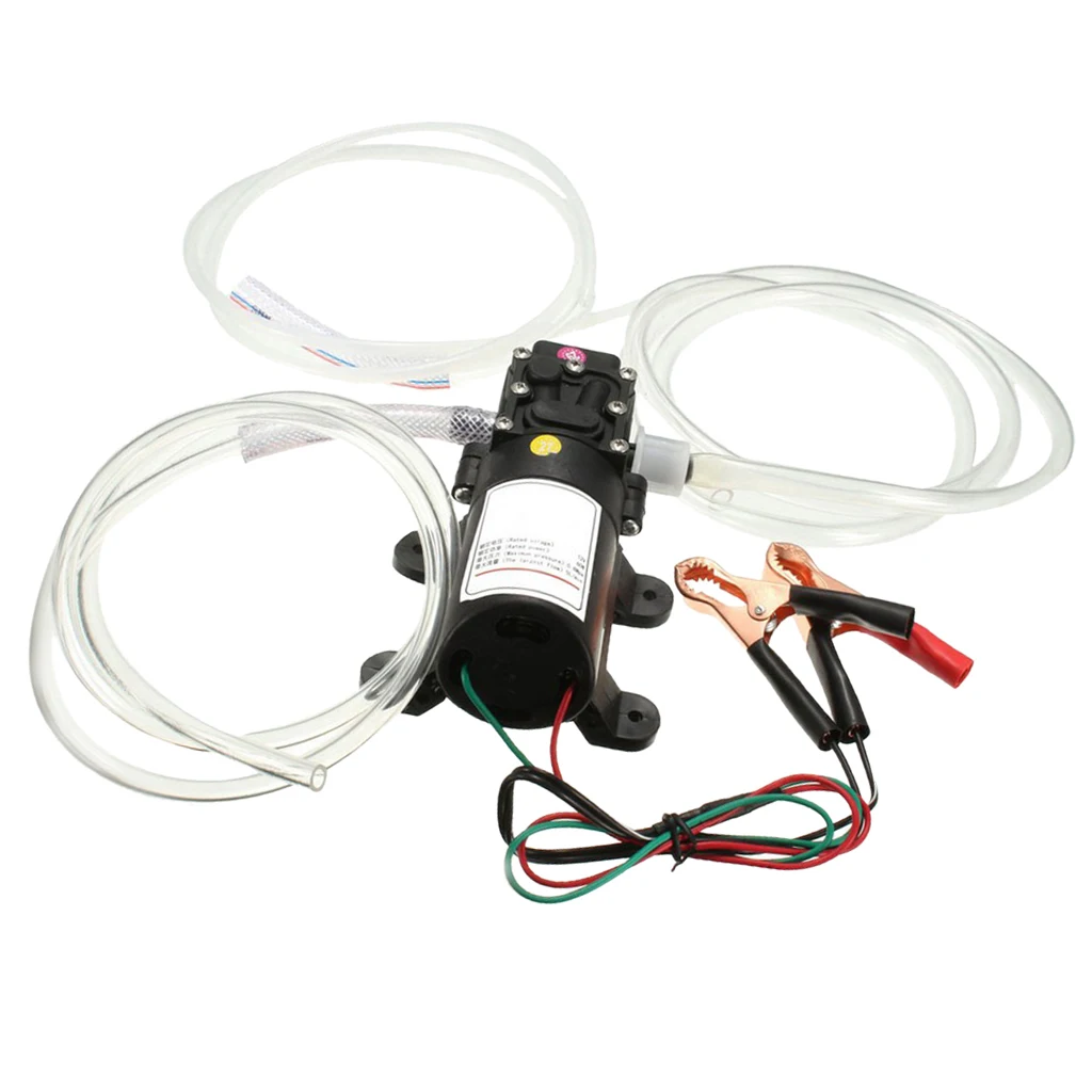 

DC 12V Transfer Pump Extractor Oil Fluid Electric Siphon Car Auto
