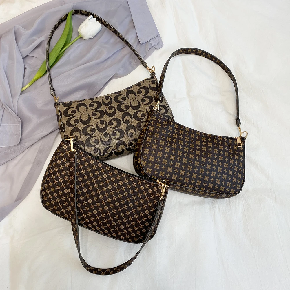 

Fashion Women Shoulder Bags Special Pattern Design Underarm Bag Small Handbags Women Supplies for Shopping Travel