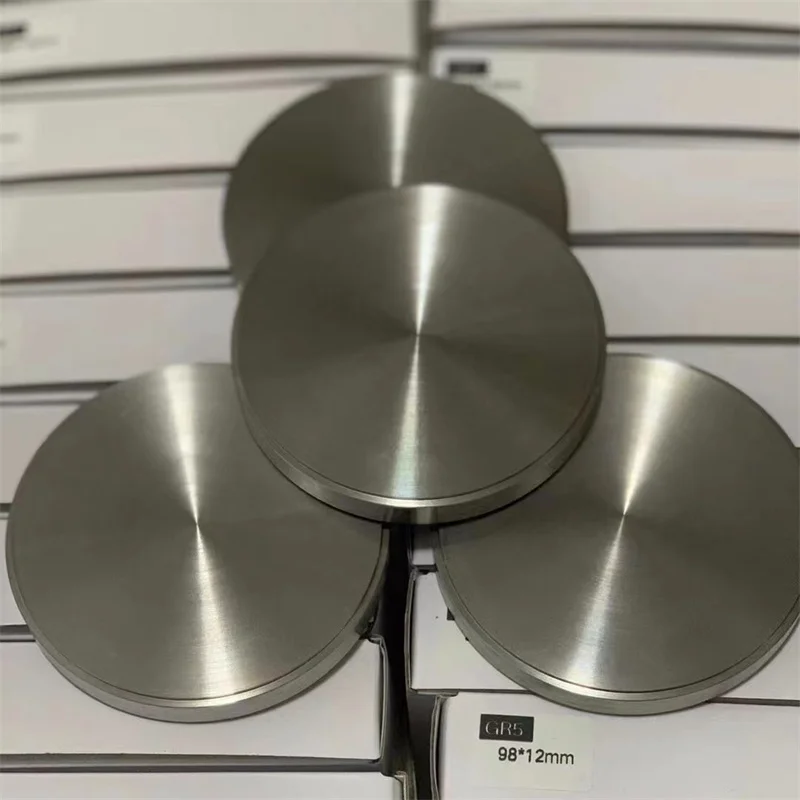 Материал для восстановления абатмента для DDental имплантации (чистый титановый диск GR5) 98 мм, 10 мм-25 мм, блочный диск из Ttanium, сплав GR5 -TC4ELI