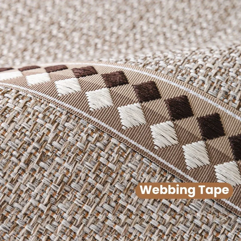 Чехол для дивана из хлопка и льна универсальный коврик Four Seasons однотонный