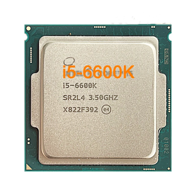 

Процессор Core i5-6600K i5 6600K, 3,5 ГГц, четырехъядерный, 4 потока, 6 Мб, 91 Вт, LGA 1151