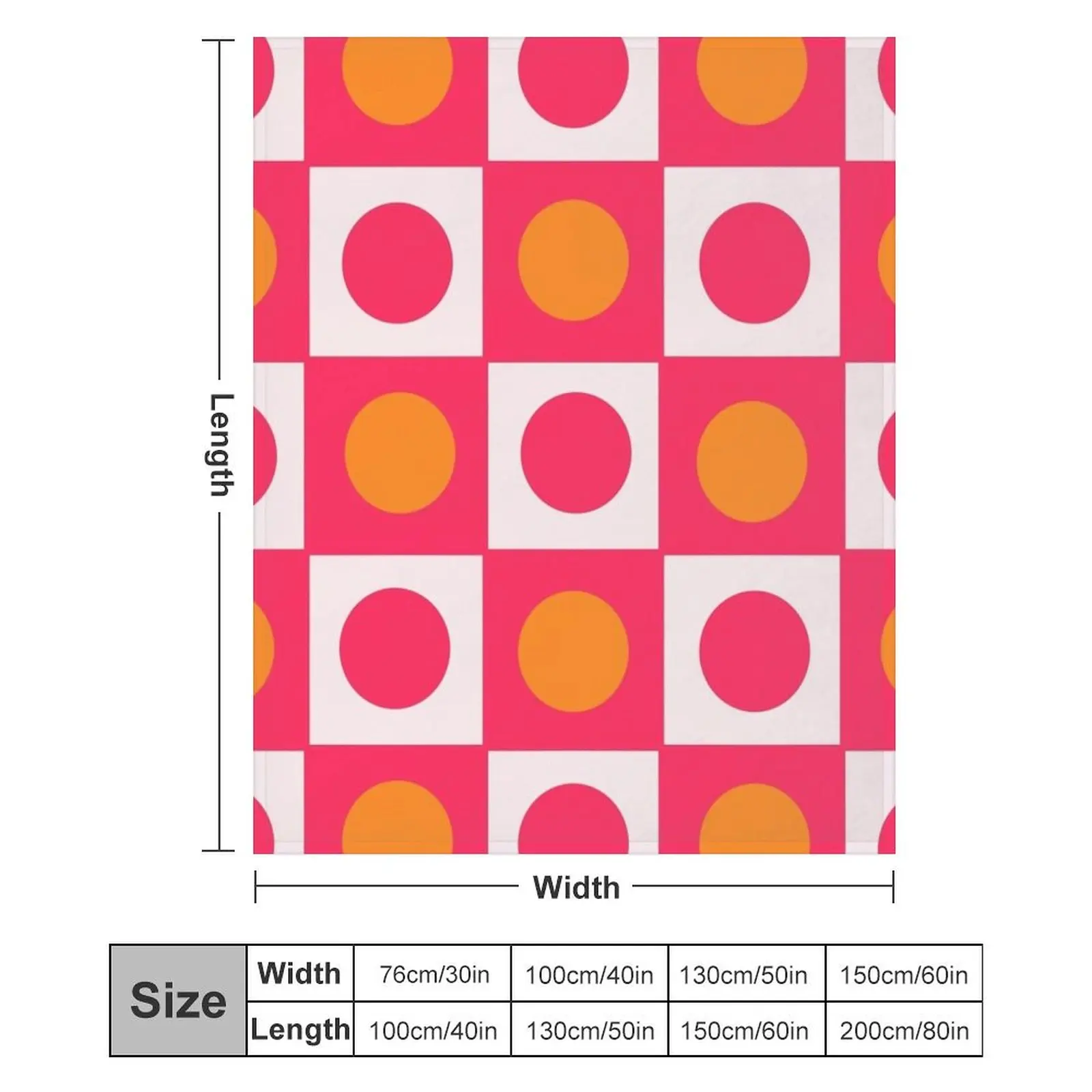 Ярко-розовое и оранжевое клетчатое одеяло одеяла для диванов милые мягкие