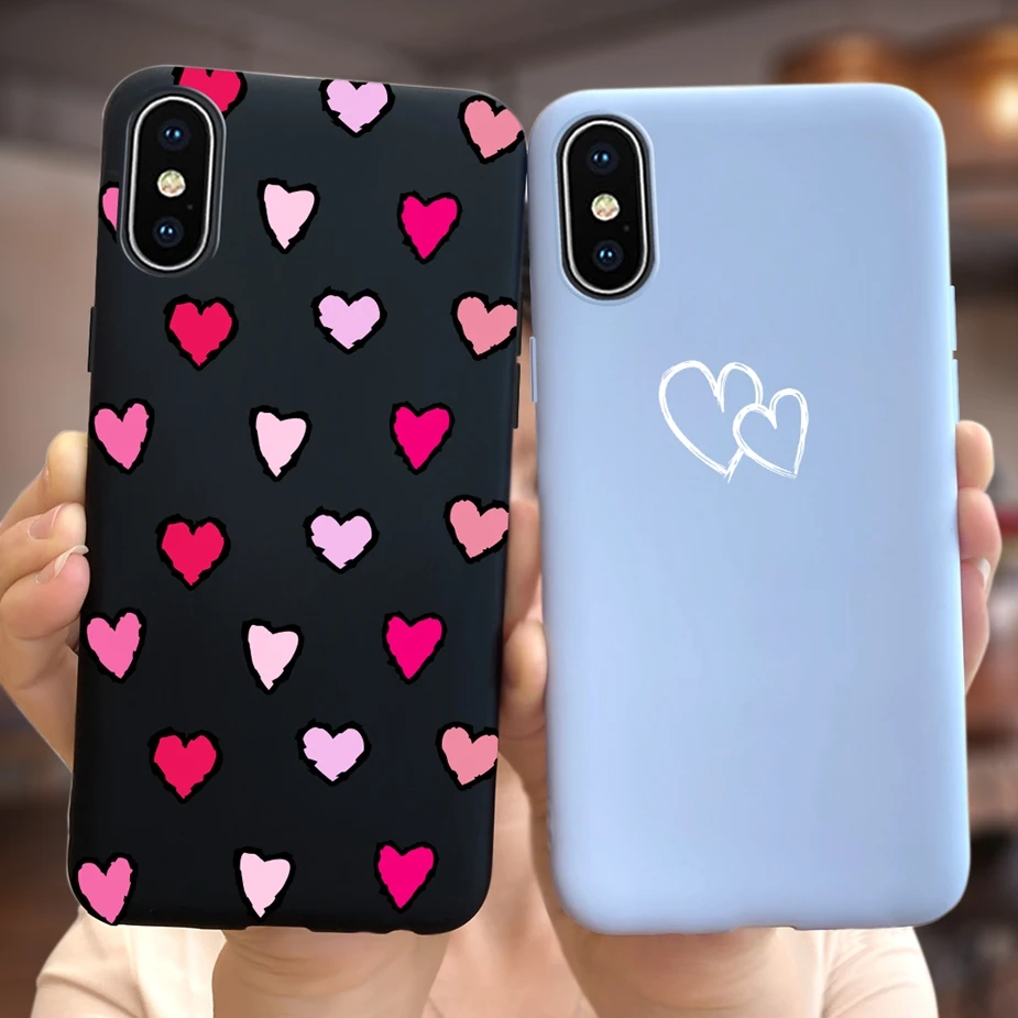 Чехол для Apple iPhone X XR XS Max мягкий силиконовый мультяшный чехол с милой пандой чехлы
