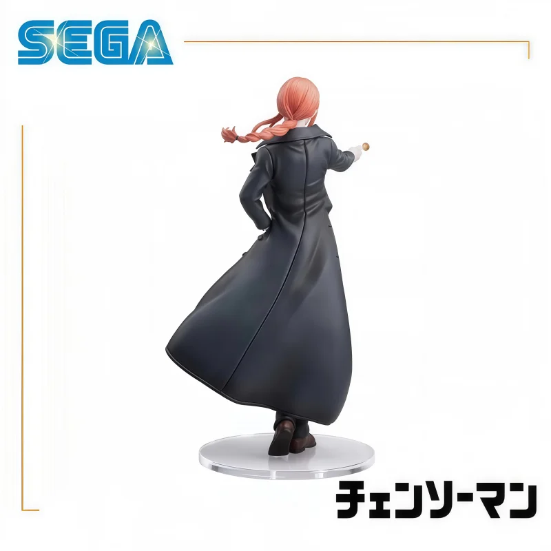 Фото В наличии 100% оригинальная фигурка SEGA Chainsaw Man Makima, модель куклы, новая анимационная периферия в штучной упаковке, гаражные игрушки №2