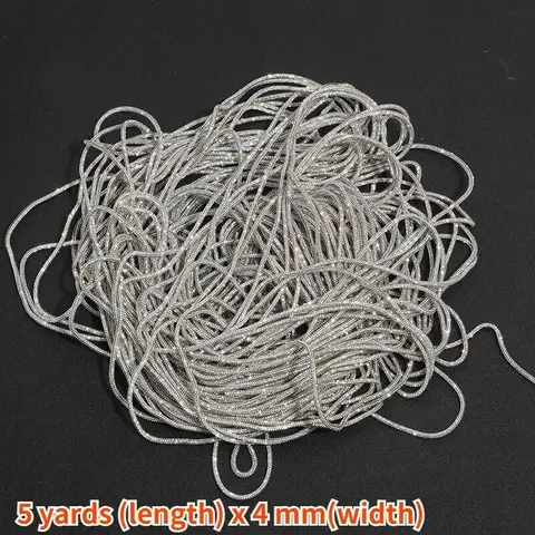 Блестящая веревка со стразами 5/10/20/30/50 ярдов