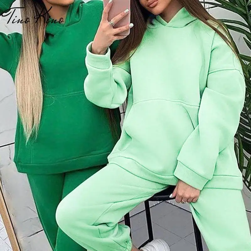 Флисовый женский спортивный костюм с толстовкой комплект из двух предметов