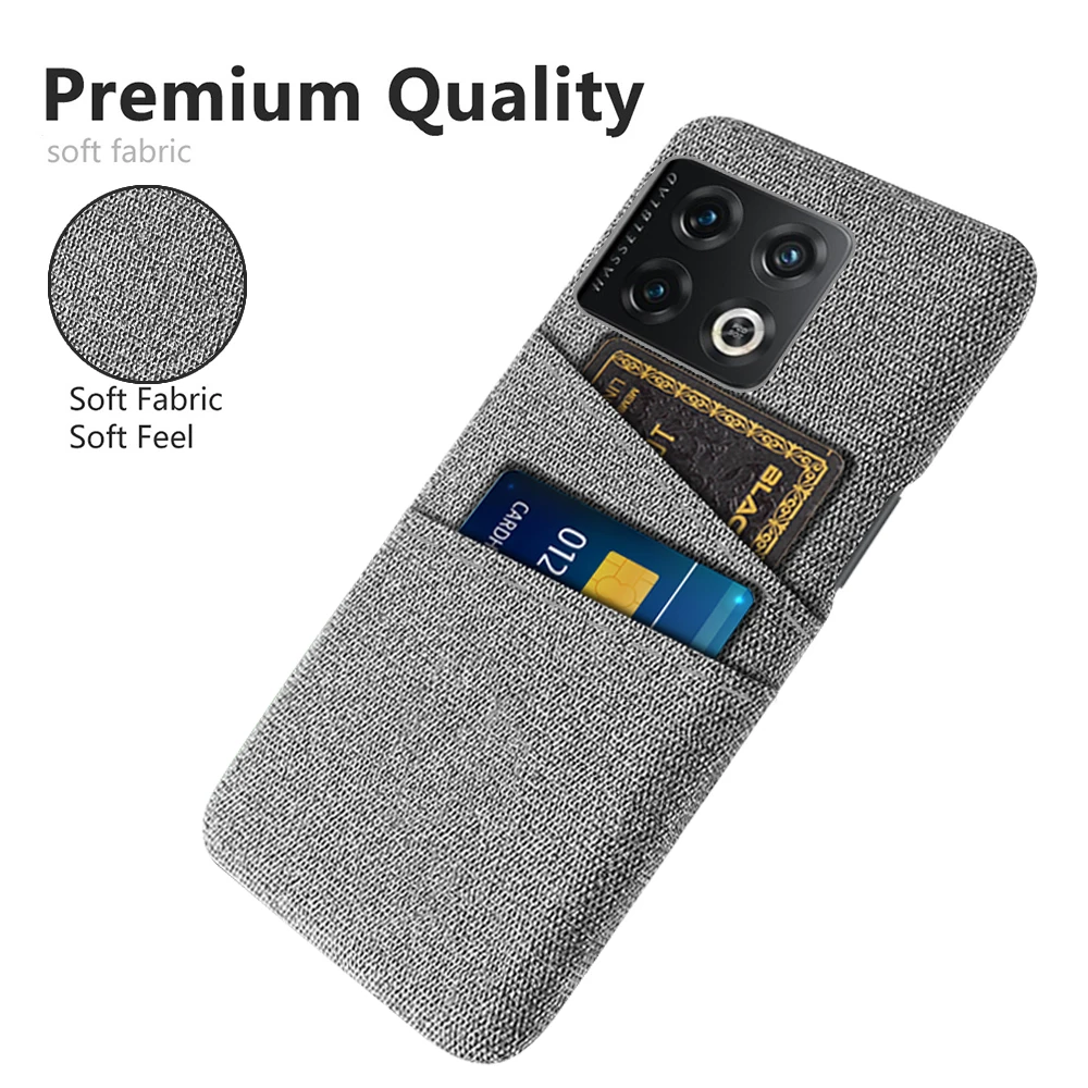 Роскошный тканевый чехол с двойной картой для Oneplus 10 Pro 9 9pro 9R 8pro 8T 7T 6T 9RT one plus Nord 2 N10