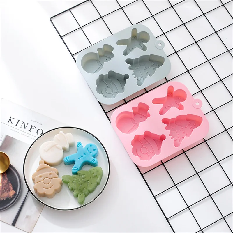 

Силиконовая форма «сделай сам» для Рождественского торта