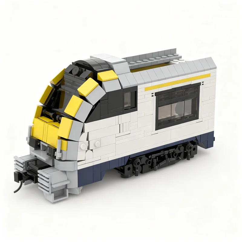 7136 деталей MOC: Модель поезда Siemens Desiro класса 08 (Бельгия), конструктор, архитектурная модель, идея для рождественского подарка, креативный конструктор для детей, сделай сам (art.: 3920dc989d17d) - 3920dc989d17d