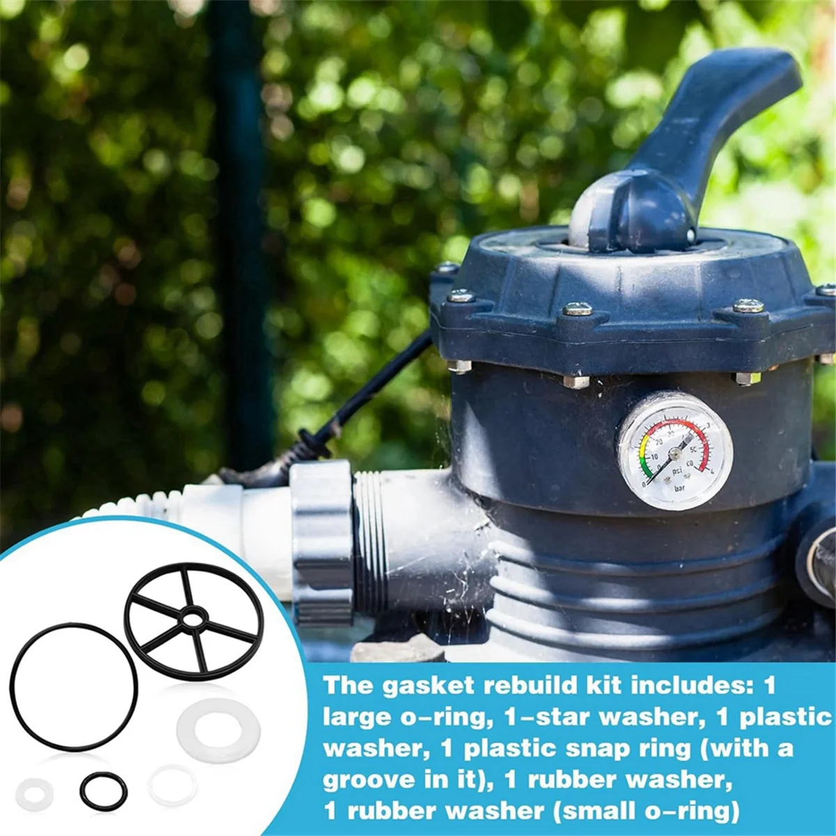 Детали фильтра для бассейна Комплект прокладок Spider уплотнительное кольцо SPX0714L