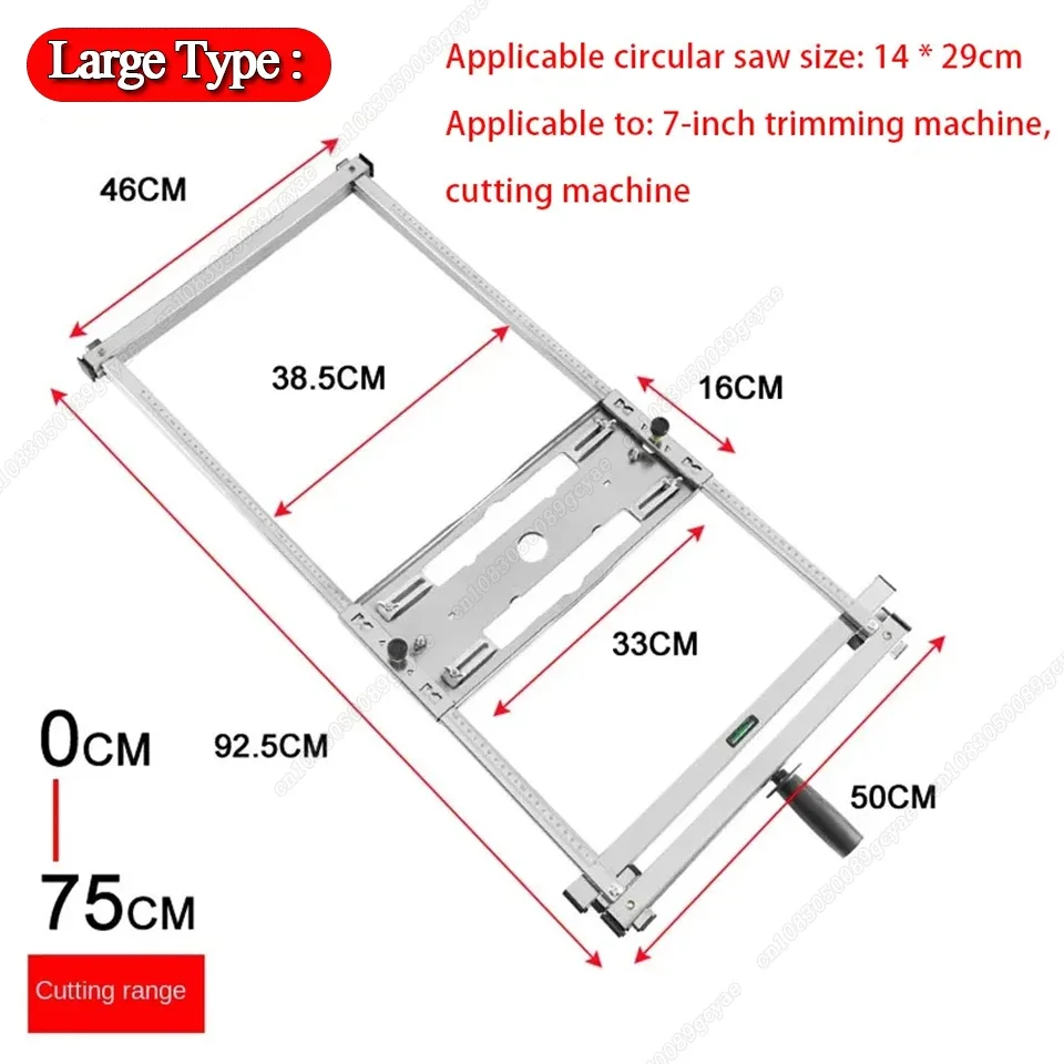 

4-5-дюймовый универсальный 7-дюймовый держатель для пилы, деревообрабатывающие аксессуары, подставка для разделочных досок, небольшой режущий станок, высокая точность