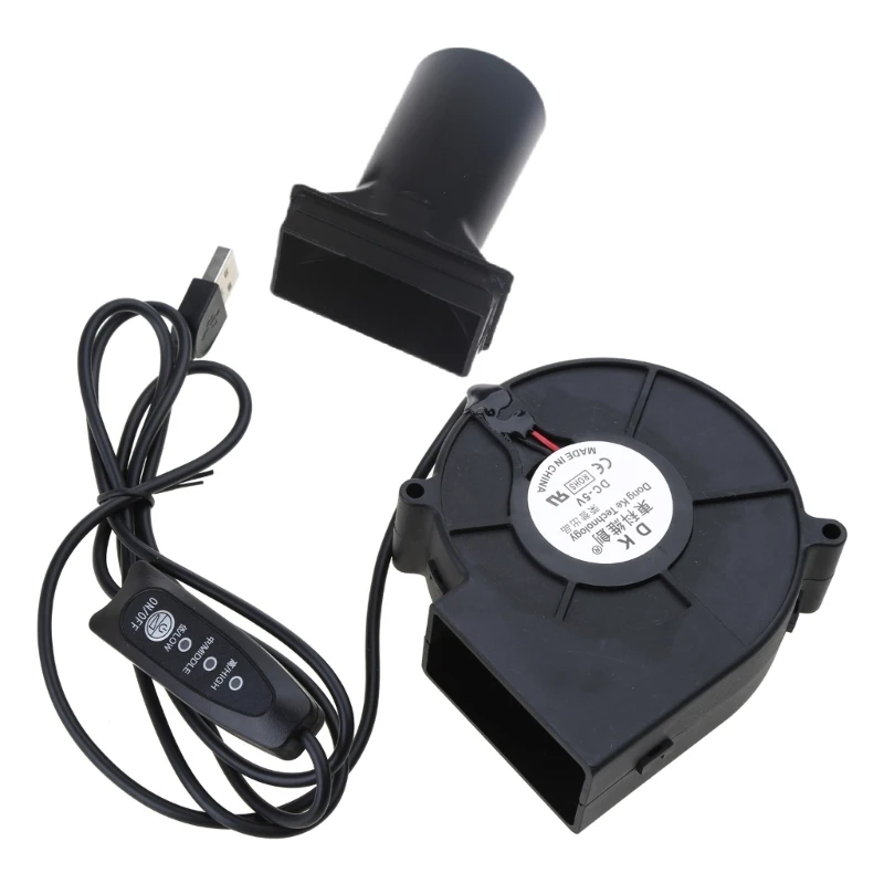 

USB BBQ Air Blower Portable BBQ Fan Air Blower Handheld Barbecue Fan Air USB Fan