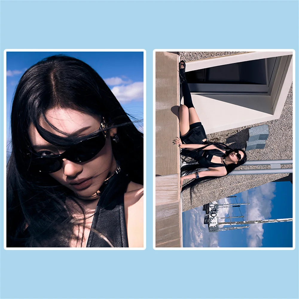 Kpop Whiplash альбом постер KARINA WINTER NINGNING GISELLE девятидюймовый персональный HD Passpoter