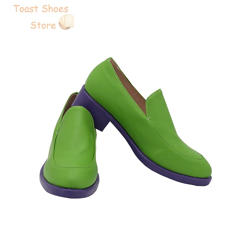 Обувь для косплея в стиле аниме JoJo'sBizarreAdventure Rohan Kishibe зеленая обувь из