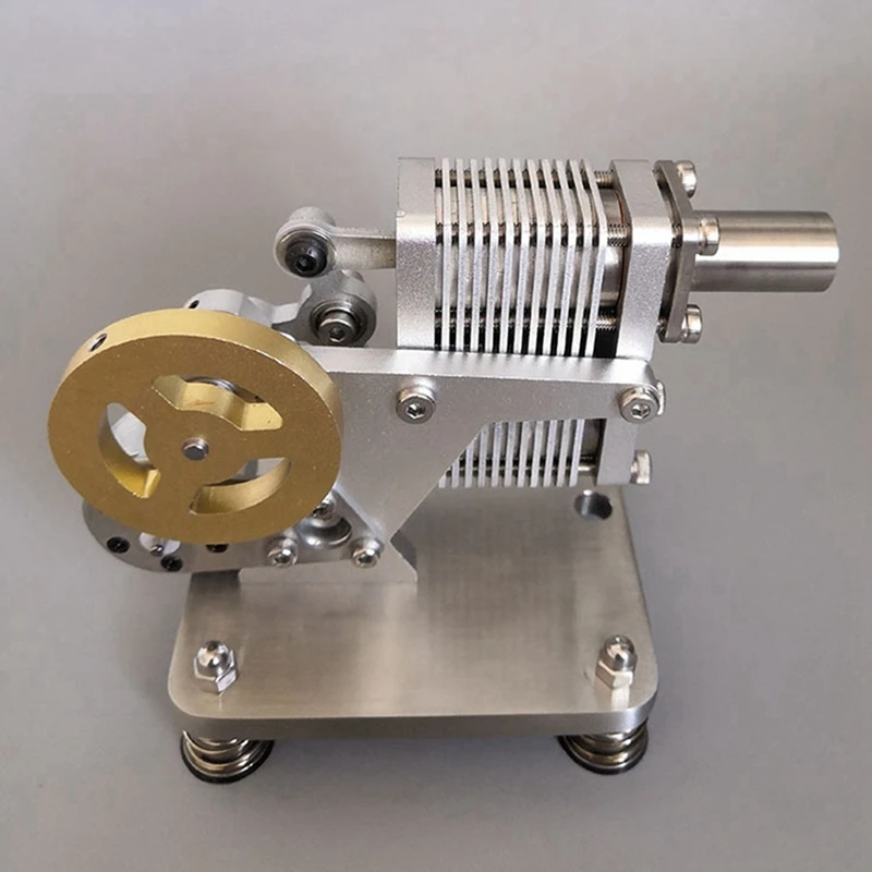 Цельнометаллическая модель двигателя Стирлинга физика паровая наука