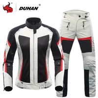 duhan women motorcycle jacket protective gear summer breathable mesh jaqueta motociclista motorbike motocross racing clothes