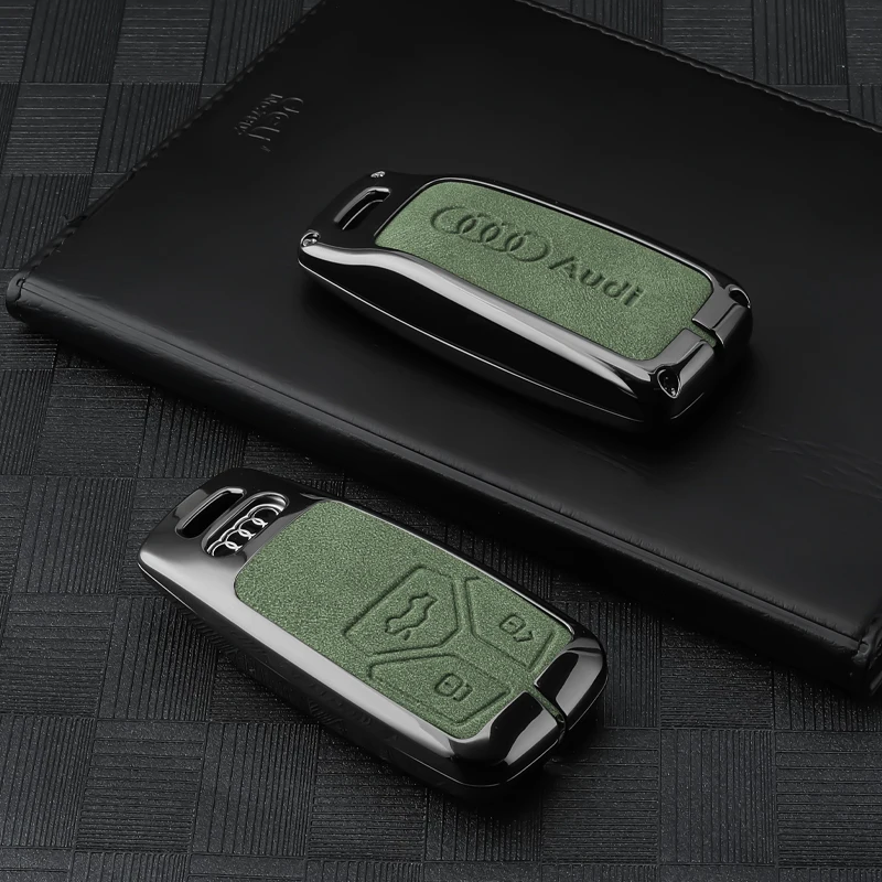 Автомобильный смарт-чехол для дистанционного ключа защитный чехол Audi A4 B9 A5 A6 8S 8W Q5