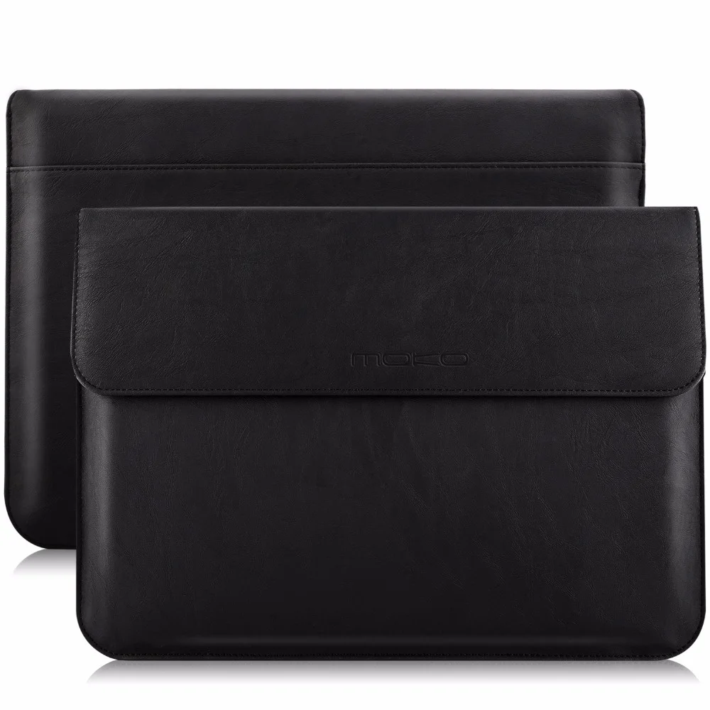 

13.3" Laptop Sleeve Bag PU Case for MacBook Pro (2018 & 2017 2016), Air 13.3"/ iPad 12.9"/ Samsung Notebook 9