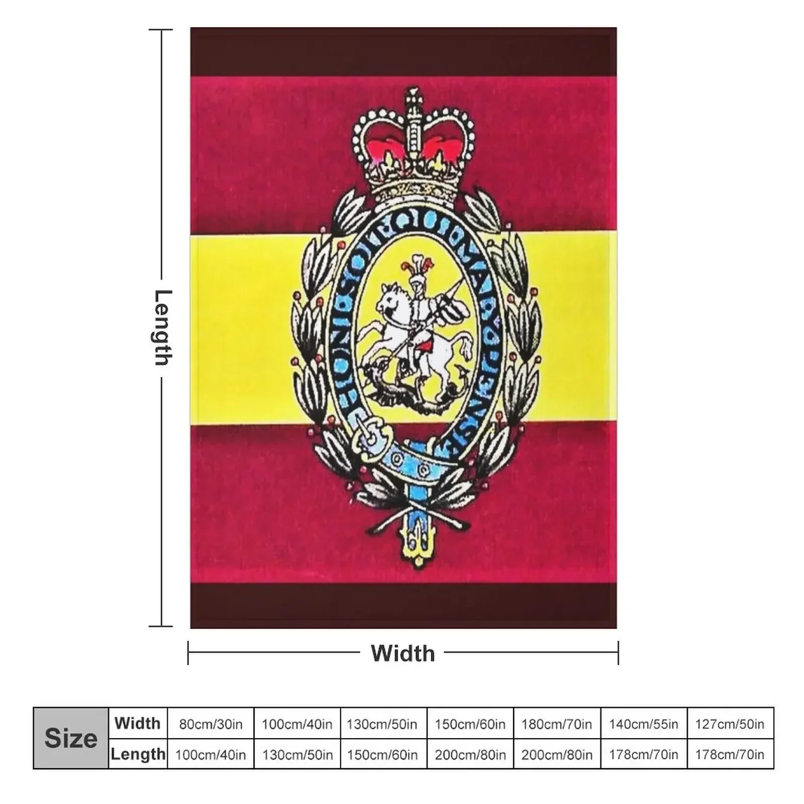 Одеяло Royal Regiment of Fusiliers для детских путешествий забавный подарок одеяла