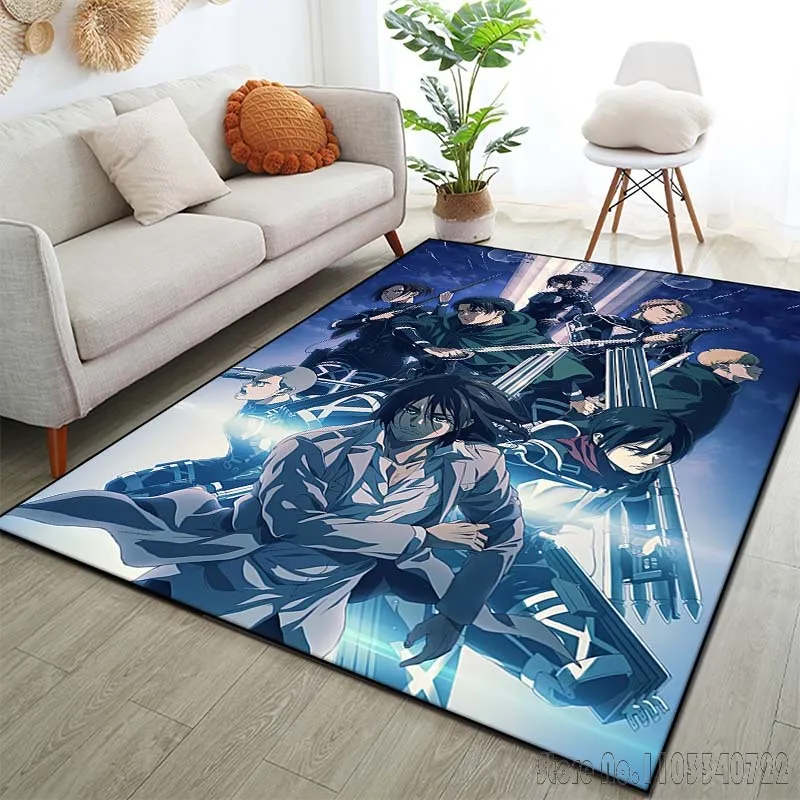 Аниме-ковер A-Attack on Titan с рисунком ковер для спальни украшение пола гостиной