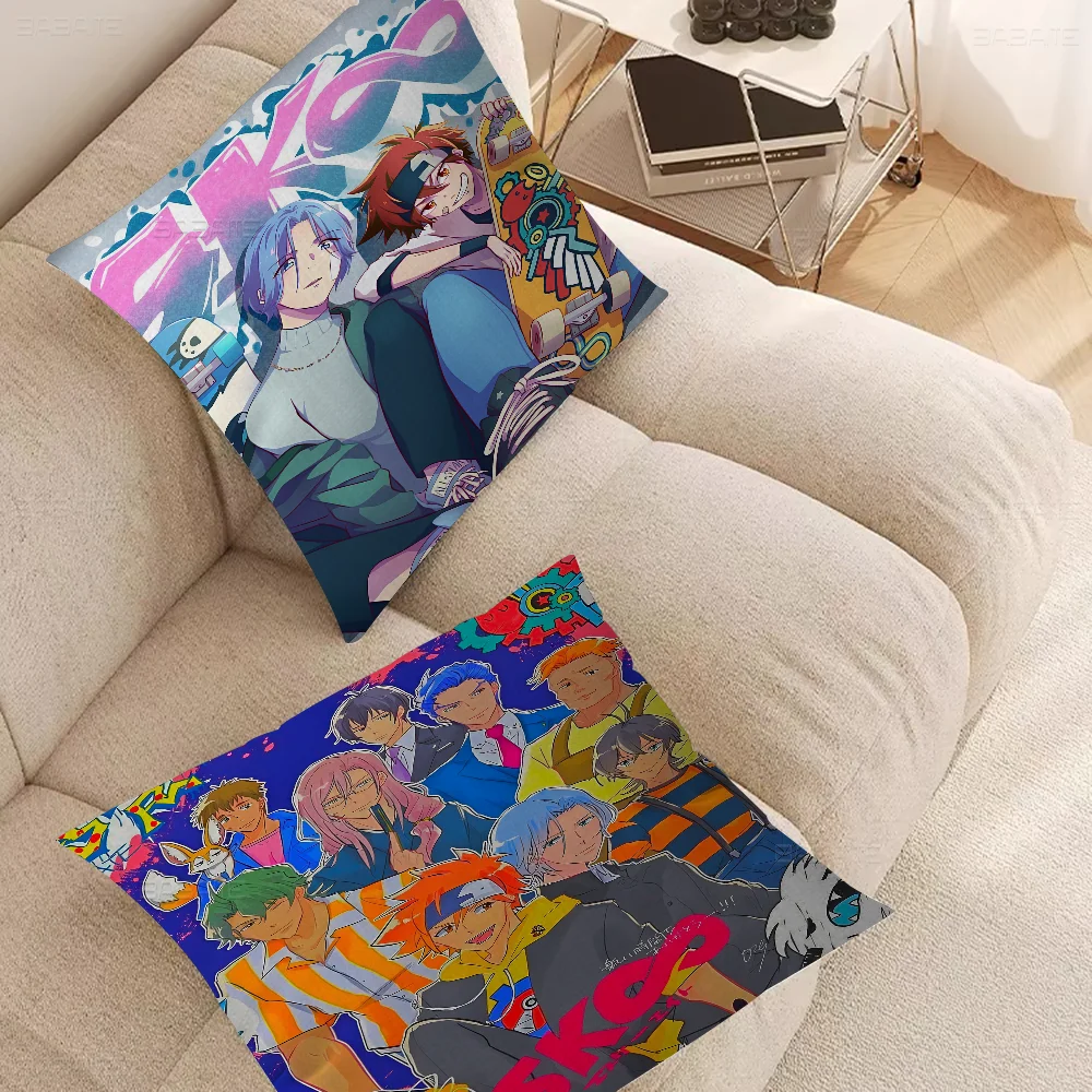 SK8 The Infinity Skateboard Decorative Room Aesthetics Pillow Case Home Decor Bedroom Sofa Bed Couch Cover 45x45