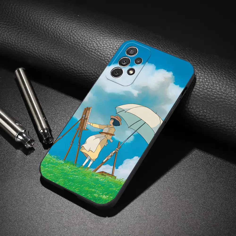 Чехол для телефона Anime The Wind Rises Samsung Galaxy A31 A33 A52 A13 A02 A40 S24 S23 S22 задняя крышка