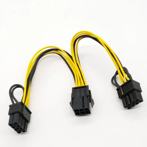 PCI-E разветвитель 6-pin на два 8-pin