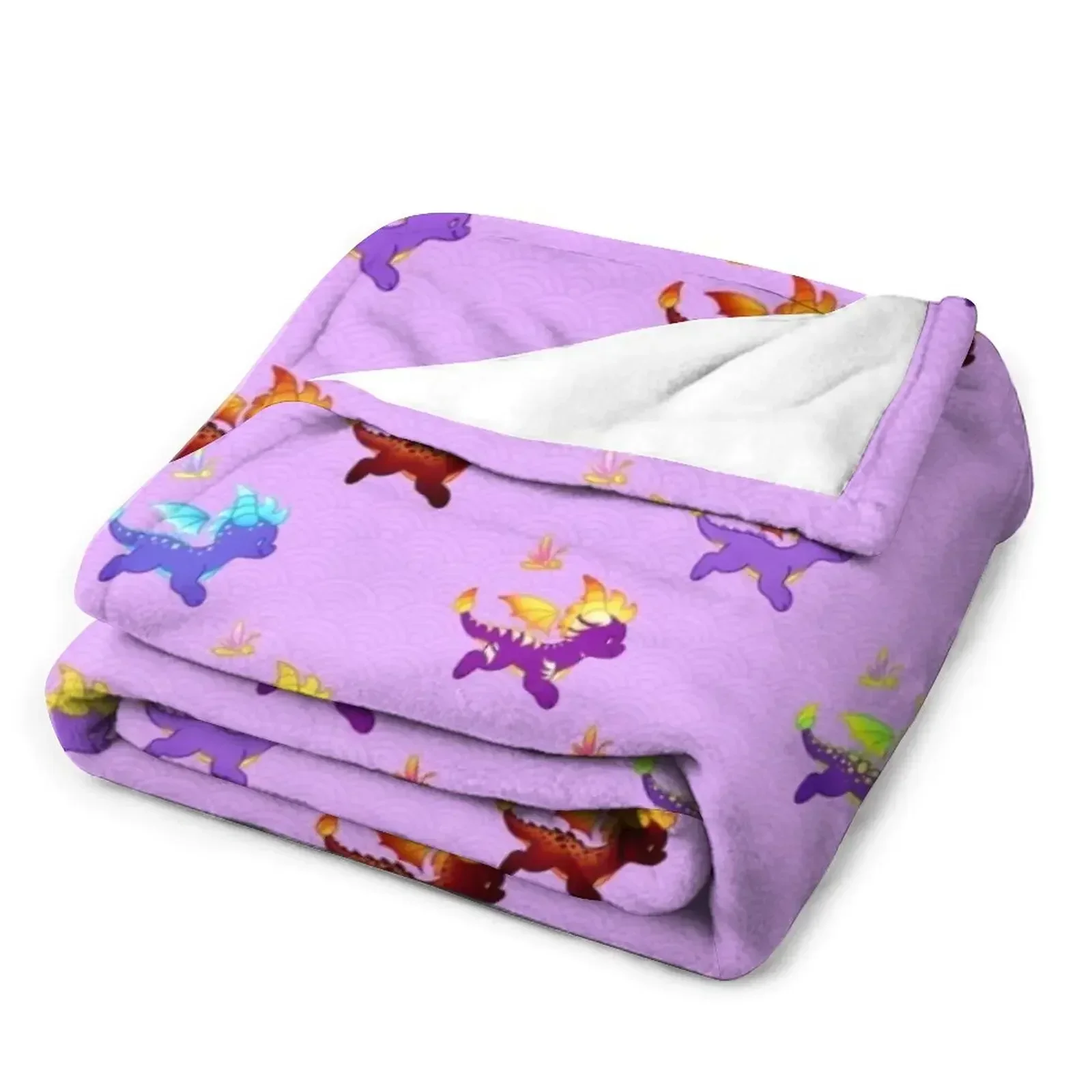 Одеяло с рисунком Spyro одеяла на Хэллоуин и роскошные утолщенные тяжелые