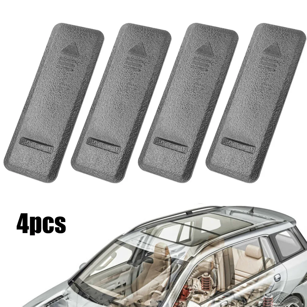 

4pcs Car Top Water Sink Roof Rail Rack Moulding Clip Cover Cap For Hyundai I30 Roof Rail Rack Roof Trim Moulding Cover
