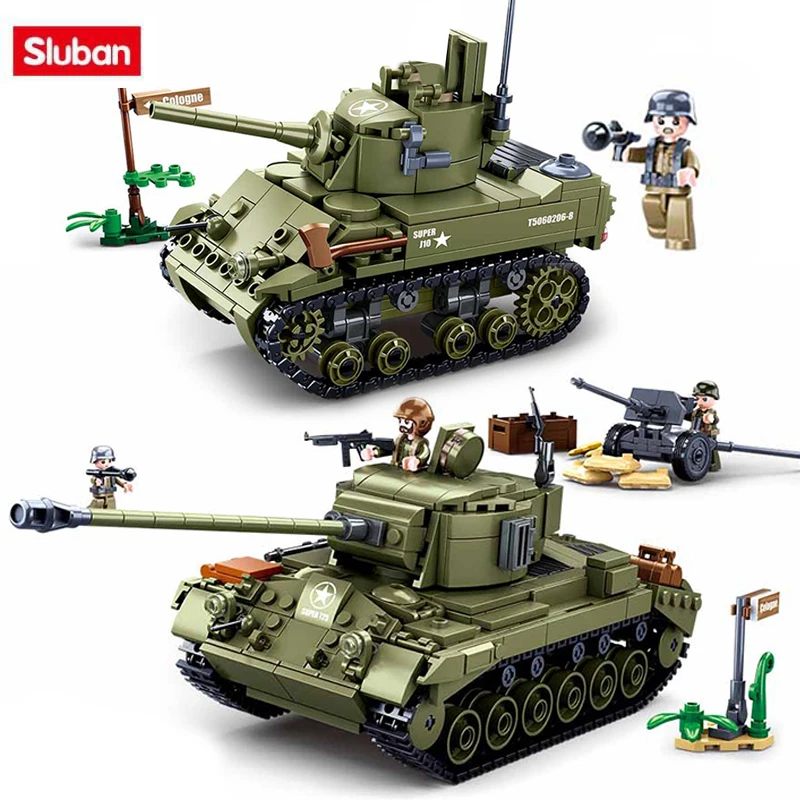 

_ M5 Стюарт танки M26E1Pershing Танк строительные блоки WW2 солдаты полиция фигурки Кирпичи Классические игрушки для детей
