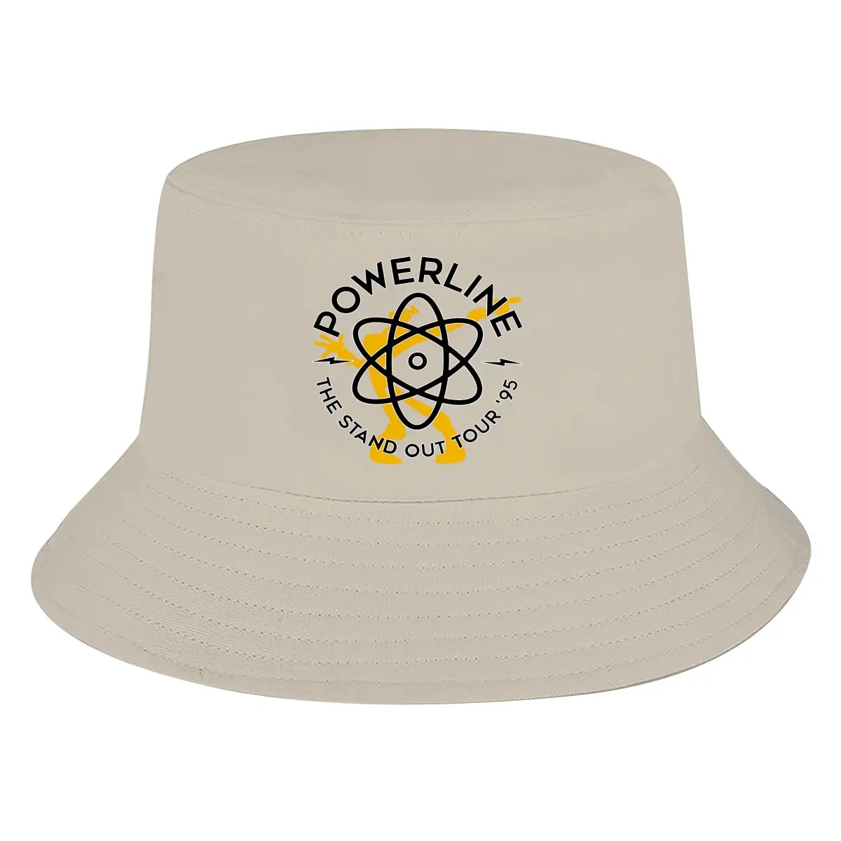 

Powerline Bucket Hat Pluto Unisexe Summer Reversible Man Women Fisherman Cap Daily Vacation Chapeau Bob Casquette